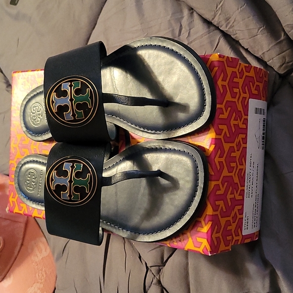 TORY BURCH SANDLES - Picture 2 of 8